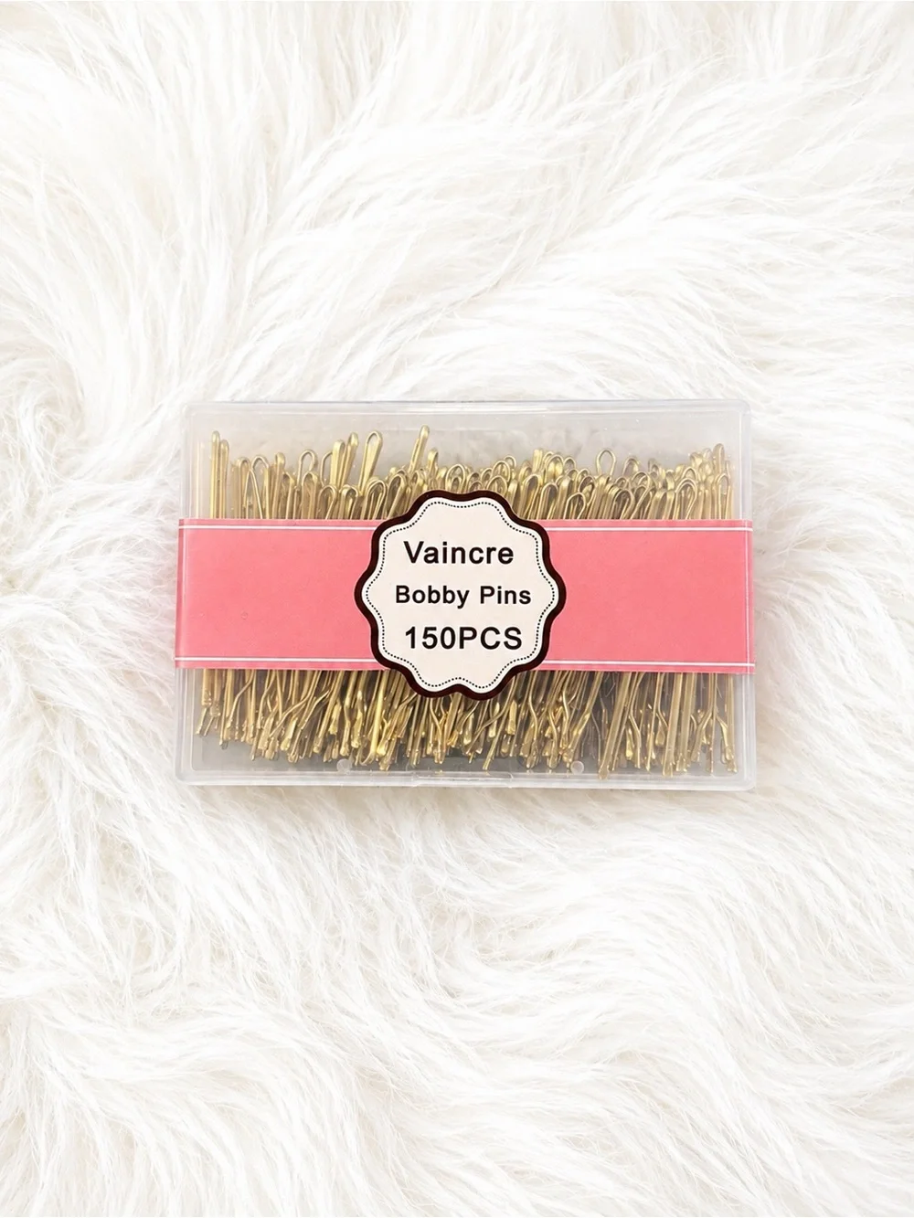 NEW Vaincre Gold Bobby Pins - 150 Count